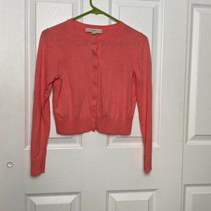 Cropped Long Sleeved Cardigan